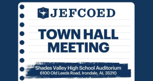 Irondale to Host JeffCoEd Town Hall with Superintendent Dr. Walter Gonsoulin